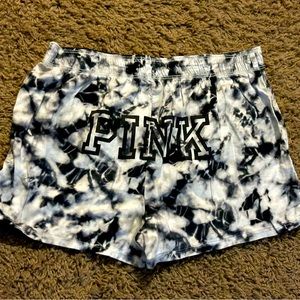 Pink sleeping shorts